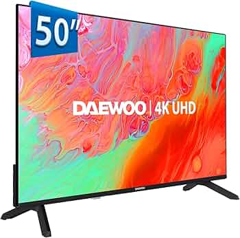 TV DAEWOO 50 50DM56UV UHD SMART TV HDR10 NUEVO