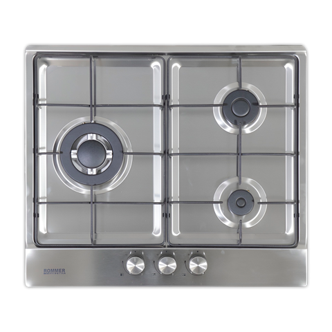 Placa de gas ROMMER PGM-3 FG but Nuevo