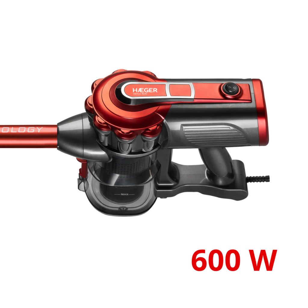 ASPI. ESCOBA HAEGER VC600048A VENUS 600W C/CABLE NUEVO