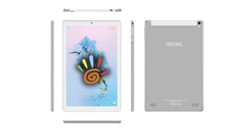 YESTEL X2 Tablet táctil de 10 pulgadas
